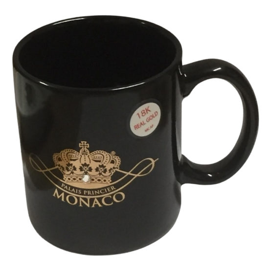 Mug Noir et Or Gamme Palatine